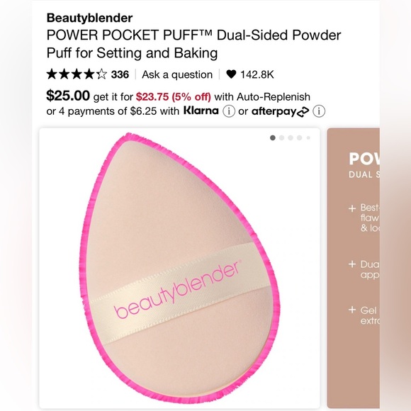 BeautyBlender Power Pocket Puff - Picture 2 of 2